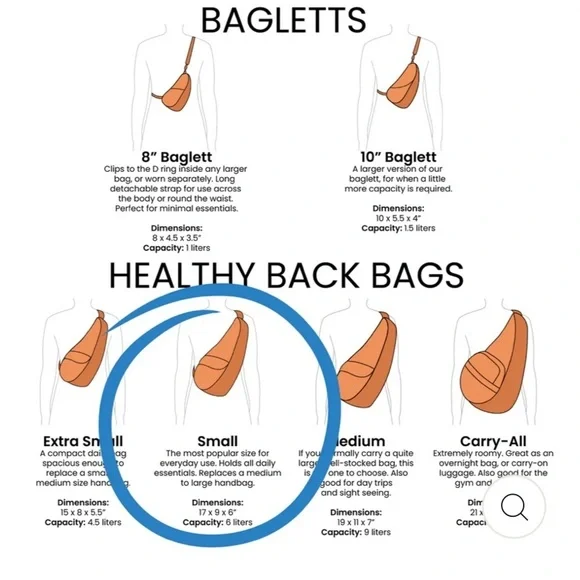 AMERIBAG 17" DISTRESSED NYLON HEALTHY BACK BAG TOTER (SMALL) CROSSBODY SLINGBAG - Picture 15 of 15